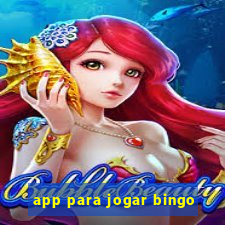 app para jogar bingo